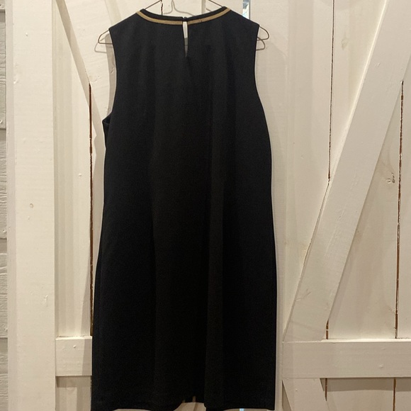 Dress, Size XL, great used condition, black with tan trim - Picture 4 of 4